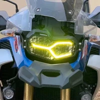 headlight lamp holder cover grille guard grill cover protector for bmw f850gs f850 gs f 850 gs adventure 2018 2019 2020 2021