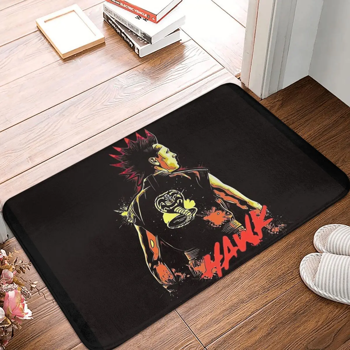 

Cobra Kai Amanda TV Bathroom Non-Slip Carpet Hawk Classic Bedroom Mat Entrance Door Doormat Floor Decor Rug