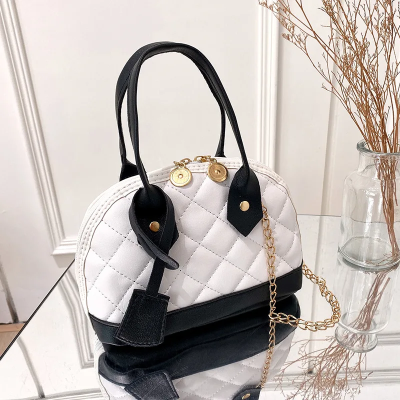 

Women's Handbag 2023 New Designer Luxury Shell Crossbody Bag Casual Solid Zipper Shoulder Bag Fashion Women's Banquet Bag