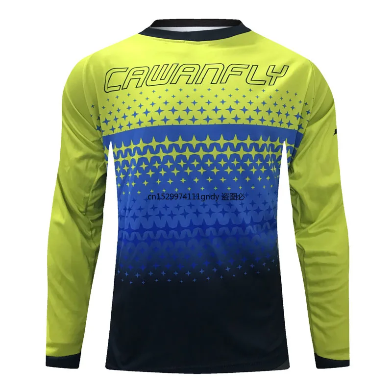 

Длинная гоночная футболка CWF для мотокросса, горный велосипед, профессиональная футболка для езды на велосипеде, внедорожник, эндуро, одежд...