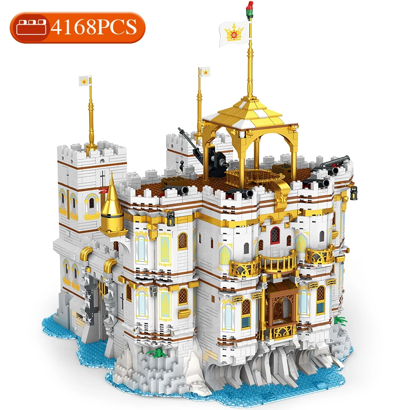 Конструктор игрушечный MOC Royal Bay, конструктор с тремя режимами, для детей