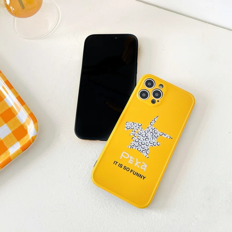 Чехол с изображением покемона Пикачу для IPhone13 12 11 Promax Couple милый аниме X Xsmax