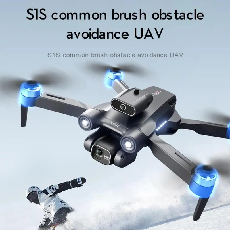 Mini Drone With Camera Foldable Drones With Camera GPS Drone With WiFi Live Video Auto Return Home Altitude Hold Follow Me