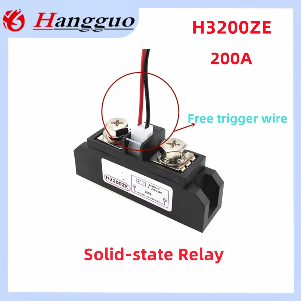 

H3300ZD 300A Solid State relay 200A long SSR-H3200ZE thyristor diode rectifier bridge