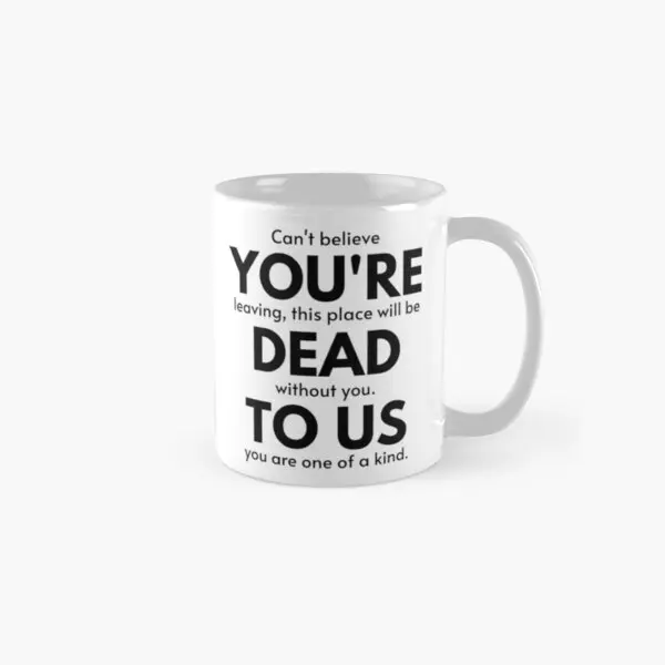 

Retirement Gift Coworker Leaving Gift F Mug Printed Design Image Coffee Drinkware Tea Picture Photo Gifts Cup Simple