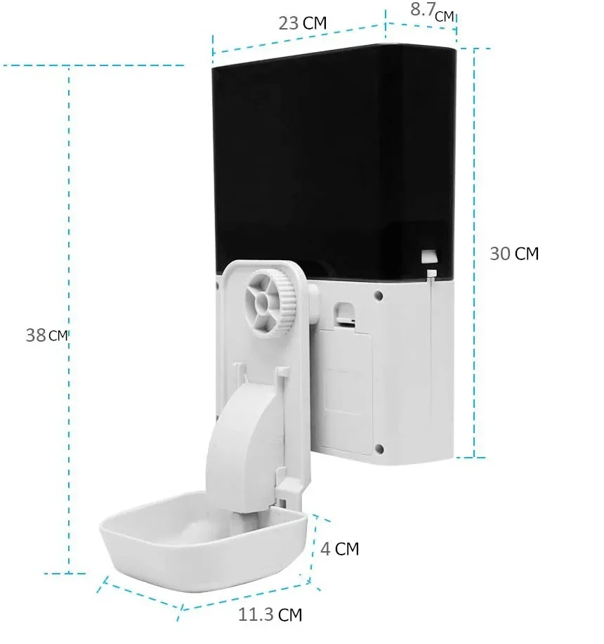 78 унций/2 3 л подвесная миска для собак автоматический дозатор еды клетка домашних