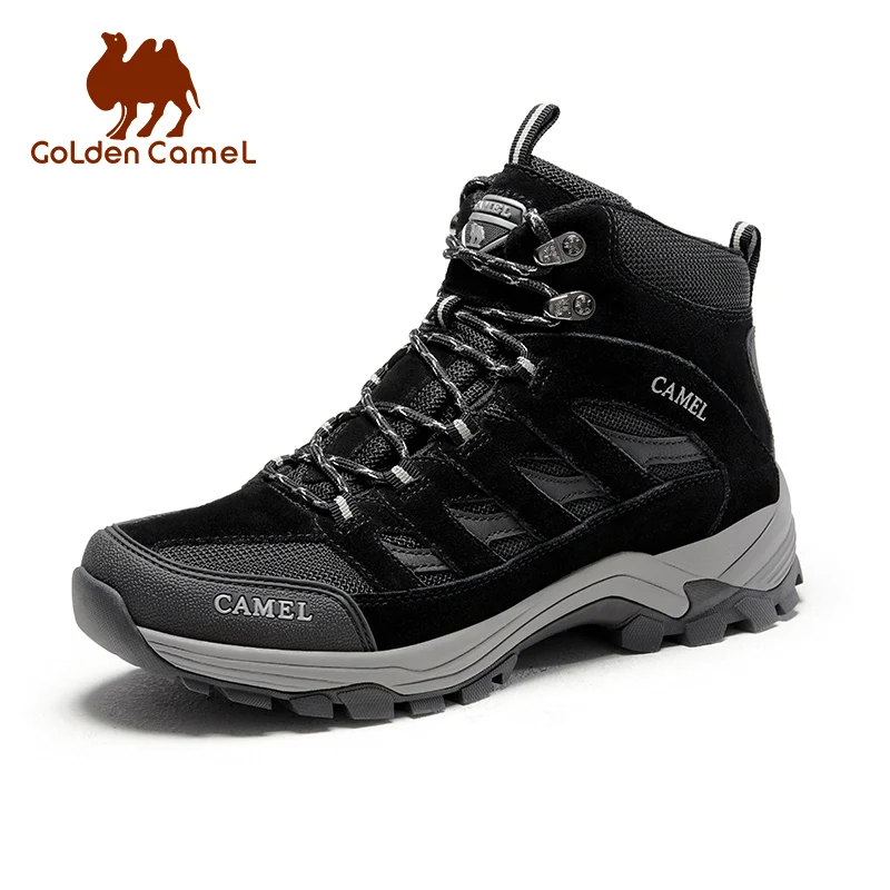 Golden Camel Outdoor Hiking Shoes Women's Winter Boots Mountaineering Trekking Shoes for Men 2022 Mid-top Men's Boot Non-slip