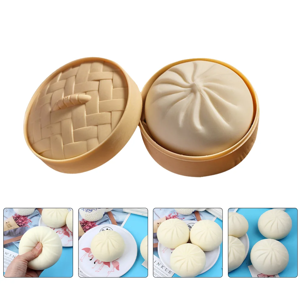 

Ball Stress Dumpling Toys Toy Balls Fidget Adults Squeezing Squeeze Bun Sensory Egg Buns Decompression Adult Items Hand Steamed
