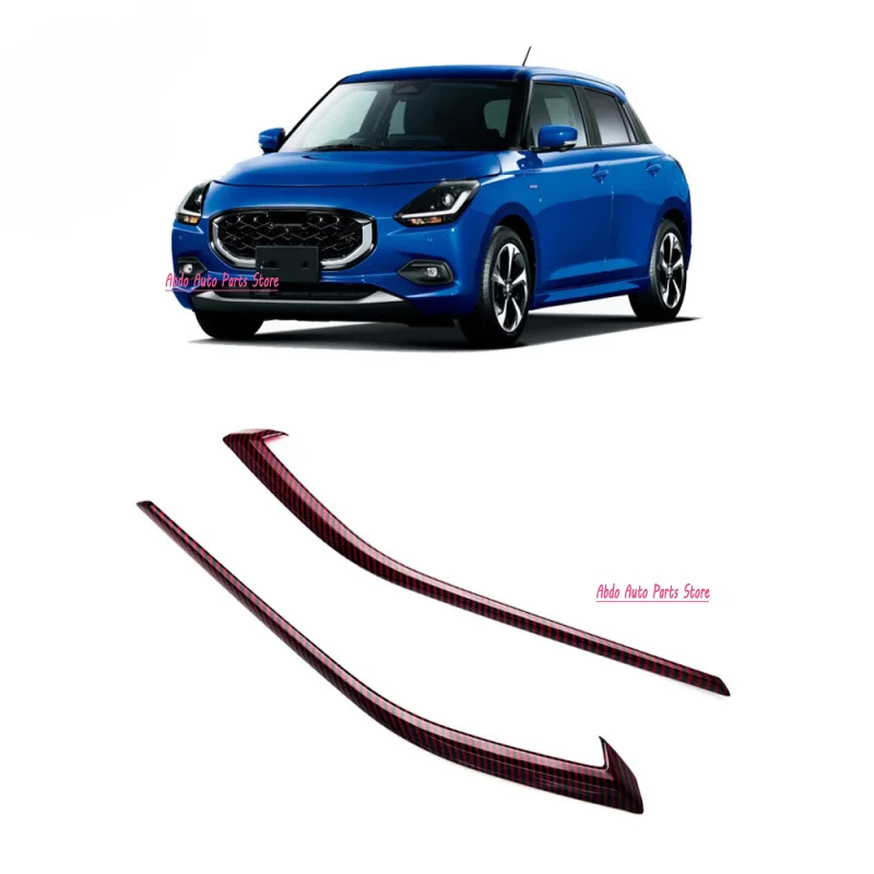 Фото Накладки на дверные панели и подлокотники в стиле карбон для Suzuki Swift ZC/ZD Series 2024+ (защита, декоративные элементы) №5