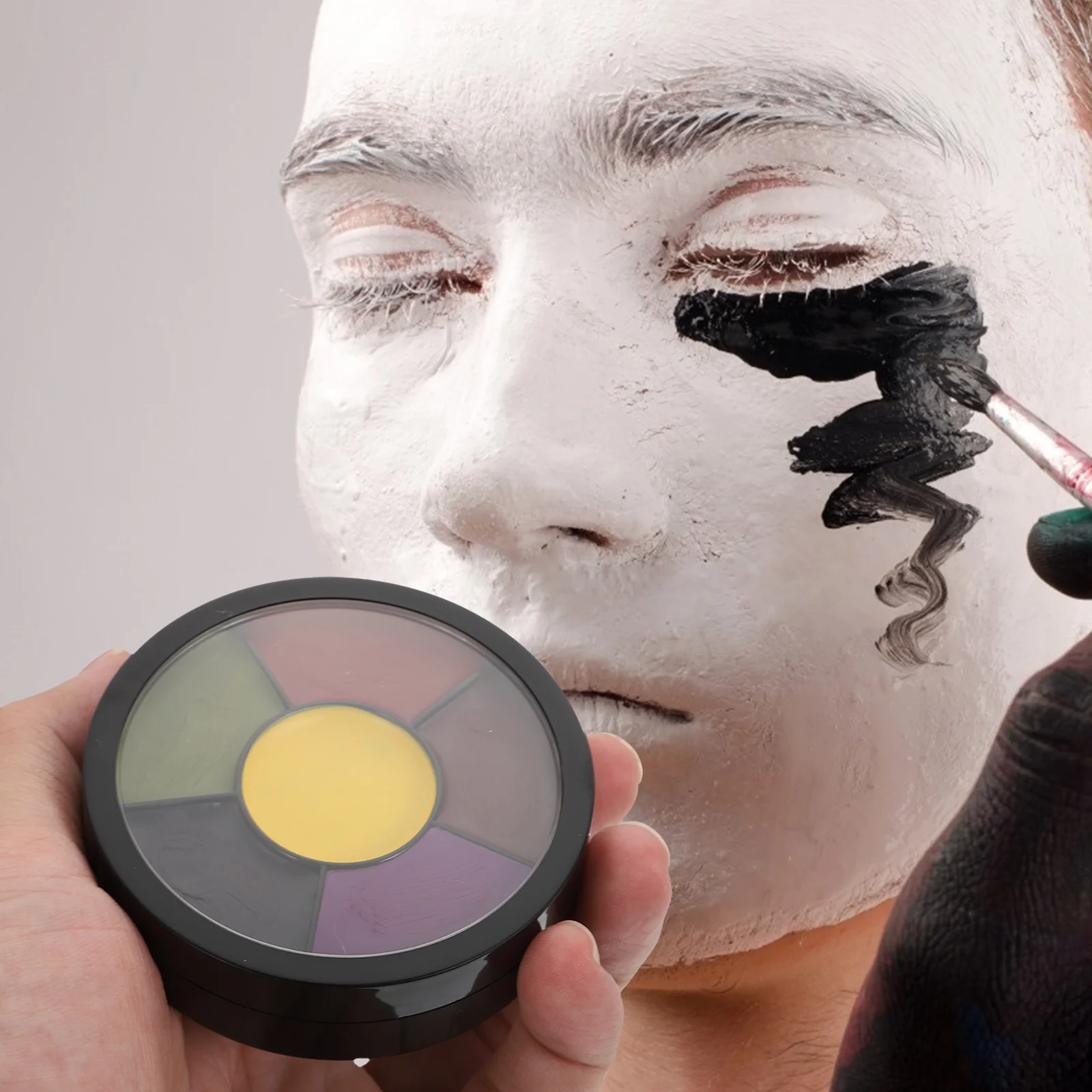 Краска для Хэллоуина инструмент макияжа крем рисования лица набор белых