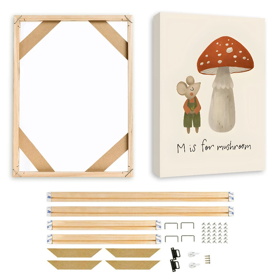 

Деревянная фоторамка для картины