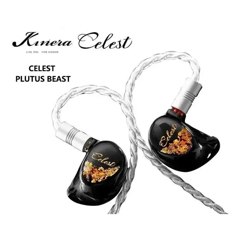 Kinera Celest Plutus Beast 1BC 1BA 1SPD Гибридные Наушники-вкладыши Hi-Fi Проводные IEM С Технологией