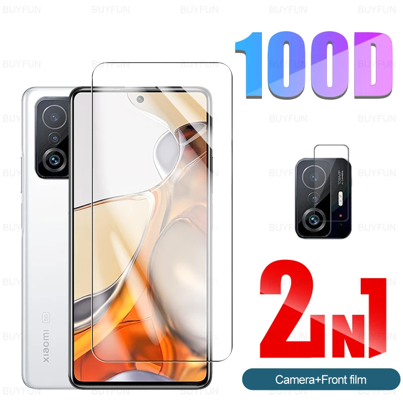 

Закаленное стекло 2 в 1 для Xiaomi 11t, защитная пленка для экрана Xioami 11t Pro 11 Lite 11 Ultra 11i 10t Lite 10 Lite 10t Pro 9SE 9t Pro