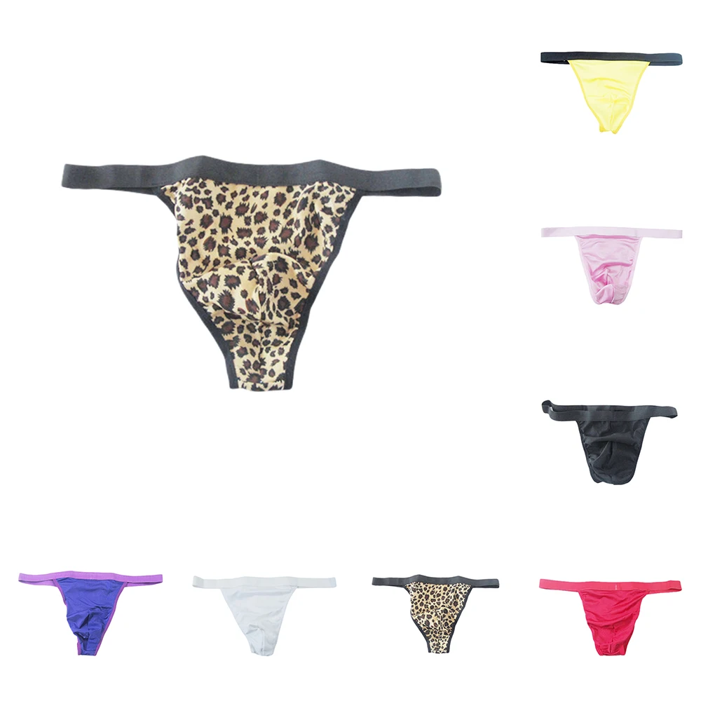 

Men Sexy Bulge Pouch T-back G-String Thong Underwear Briefs Underpants Panties Gay Men Wear Gay Underwear Jockstrap