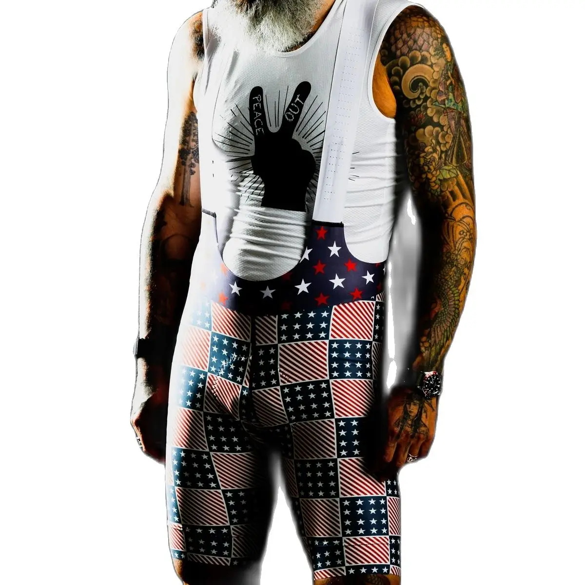 Мужские велосипедные шорты-нагрудники быстросохнущие брюки для езды на