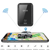 mini gps trackers security protection gf 09 gsm gprs anti theft precision locator app remote voice recording tracking device