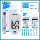 BOXYM 50 шт тест-полоски глюкометры в крови иглы ланцеты монитор сахара Мути-часть сбора глюкометра в крови мгдл здравоохранения