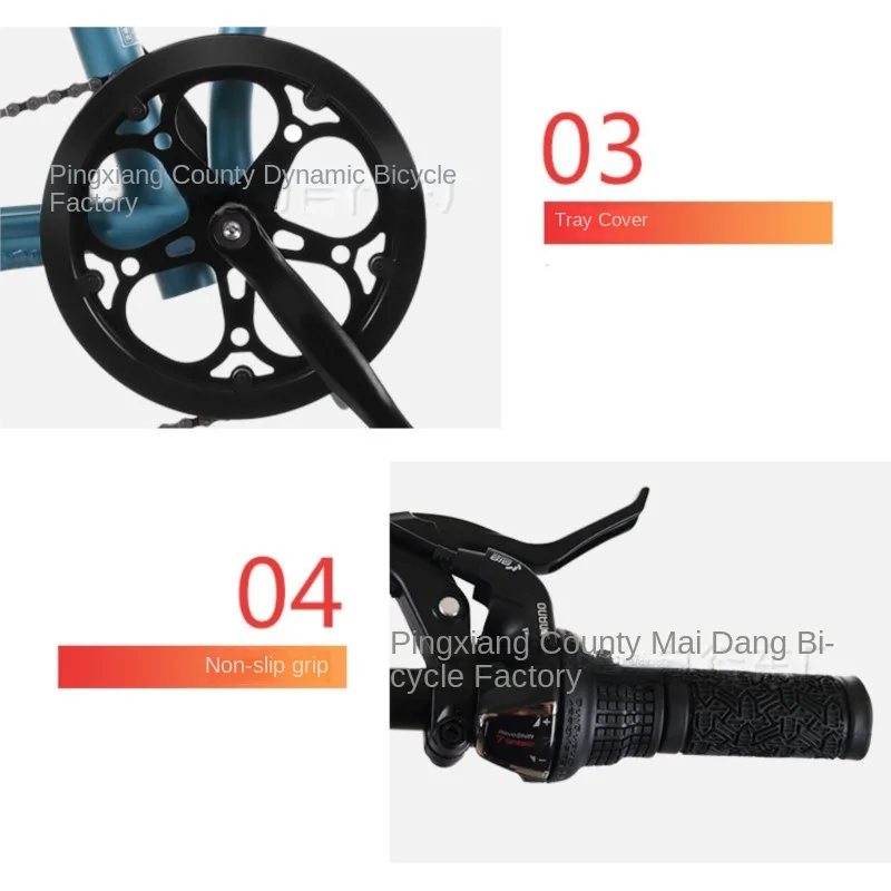 SKIG складной горный велосипед из алюминиевого сплава 20 дюймов для мужчин и женщин