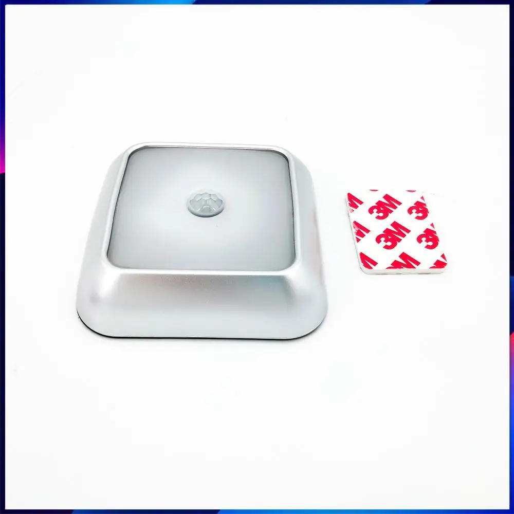 

Battery Powered LED Motion Sensor Night Light Wireless Lighting Stairs Light Bedroom Wall Lamp