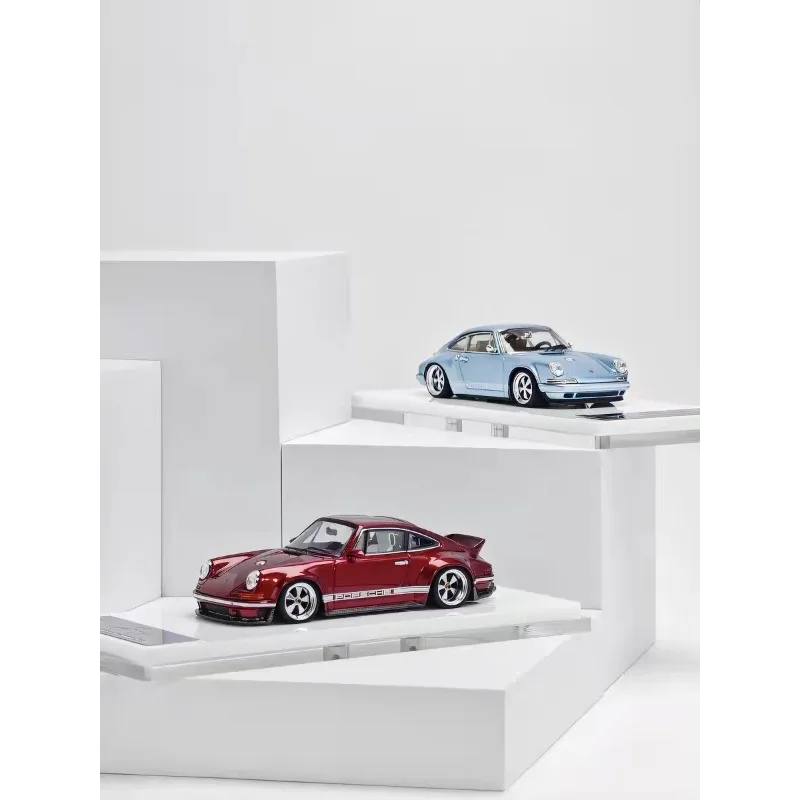 Коллекционная модель автомобиля HEC Zincit Singer Coupe DLS Red Blue Limited Edition, масштаб 1:43, ультратонкий литой сплав, идеальный подарок (art.: 3920da3bc0cb2) - 3920da3bc0cb2