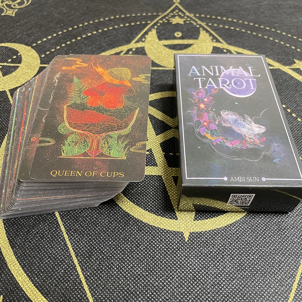 Настольные игры для взрослых с животными семейных карт Таро начинающих