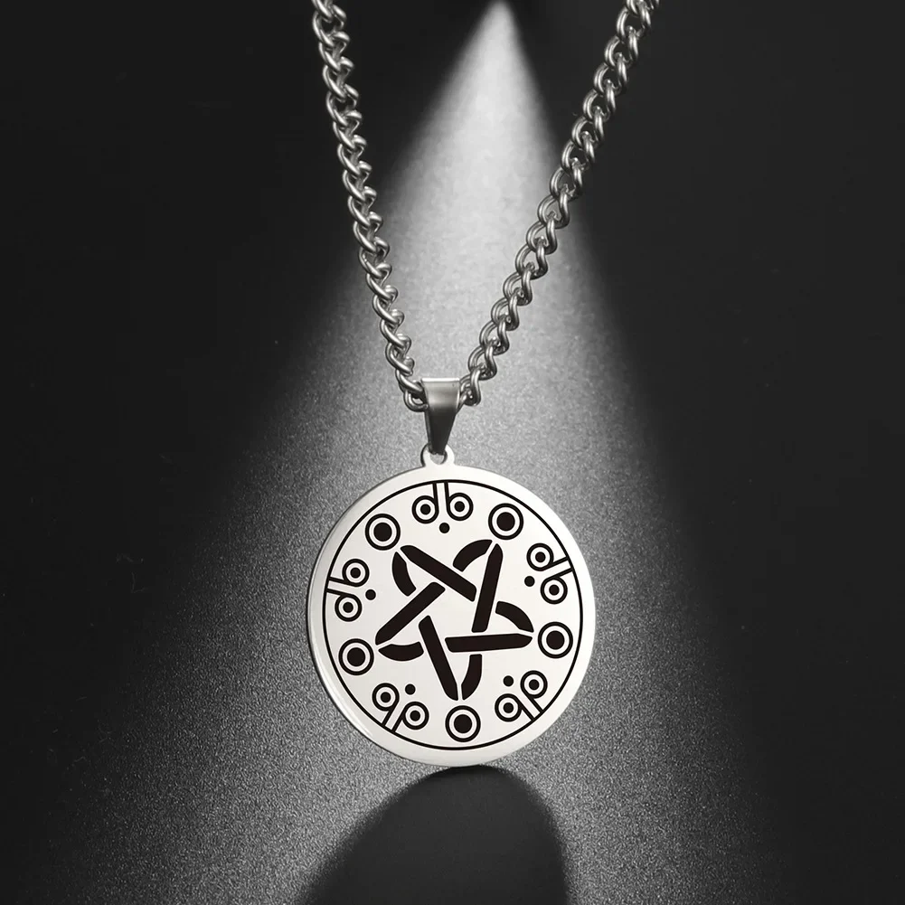 Уникальное ожерелье из нержавеющей стали в стиле хип-хоп с лазерной гравировкой