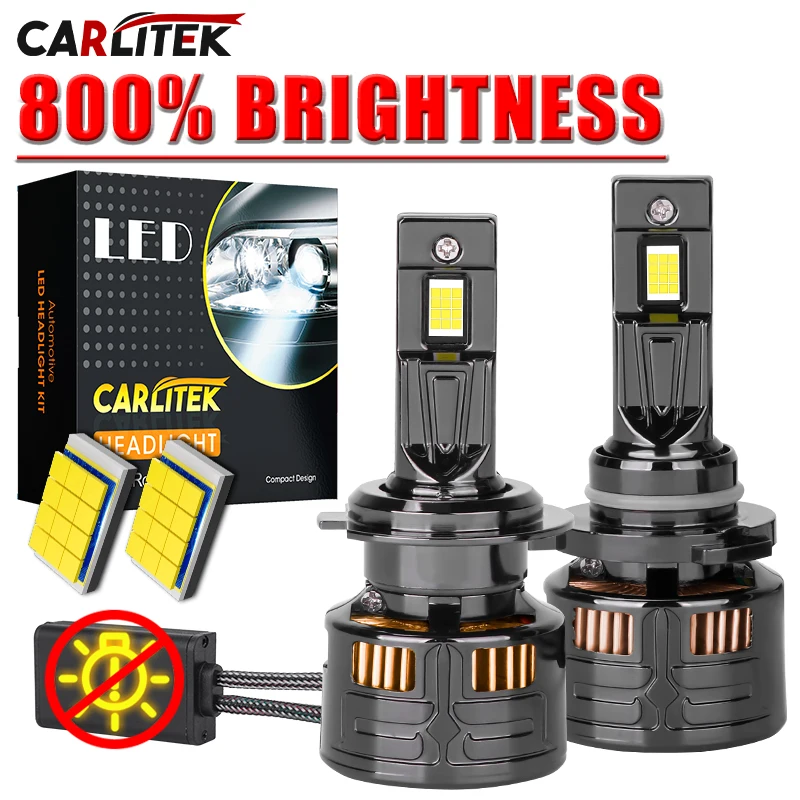 Лампы для автомобильных фар H4 H7 Canbus 800 Вт 9005 лм H1 HB3 HB4 9006 9012 H8 H9 H11