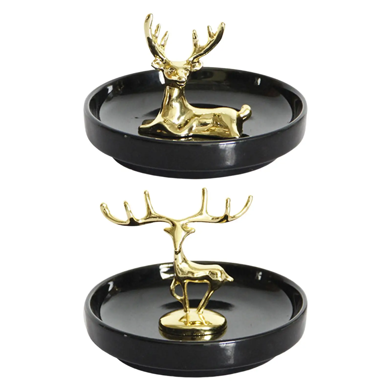 

Фигурка оленя, статуя животного, скульптура оленя для гостиной, настольное украшение