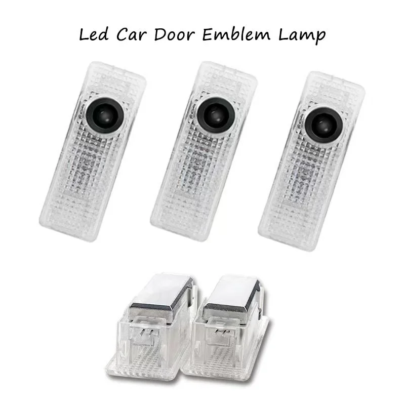 

2Pcs LED Car Door Welcome Lights Courtesy Lamp Logo Shadow Projector Auto Decorative Accessories for X1 X2 X3 X4 X5 X6 X7