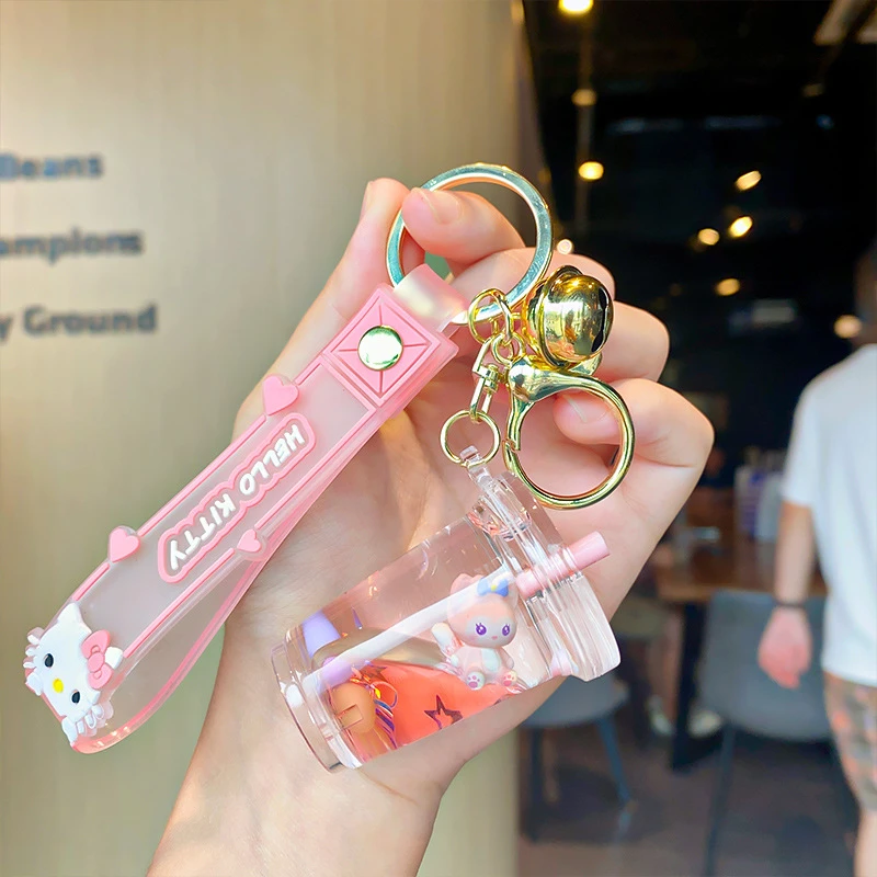 Милый Lena Bell масляная чашка для чая с молоком акриловый брелок мультяшным