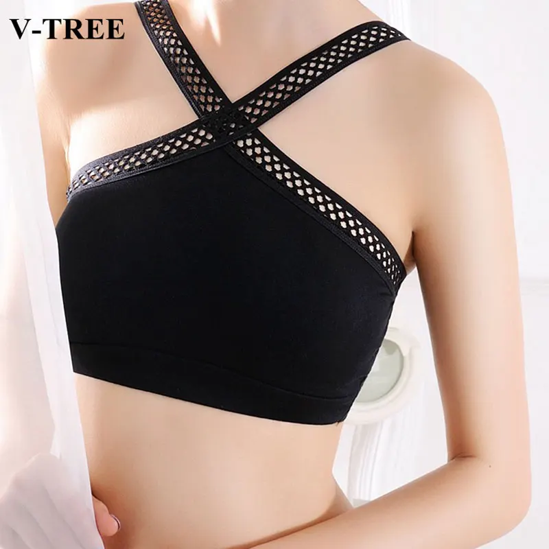 

Summer Girls Underwear Bra Black/white Girls Underwear Teenage Girls Clothing Cotton Young Bra Children Lingerie Kids Sports Bra