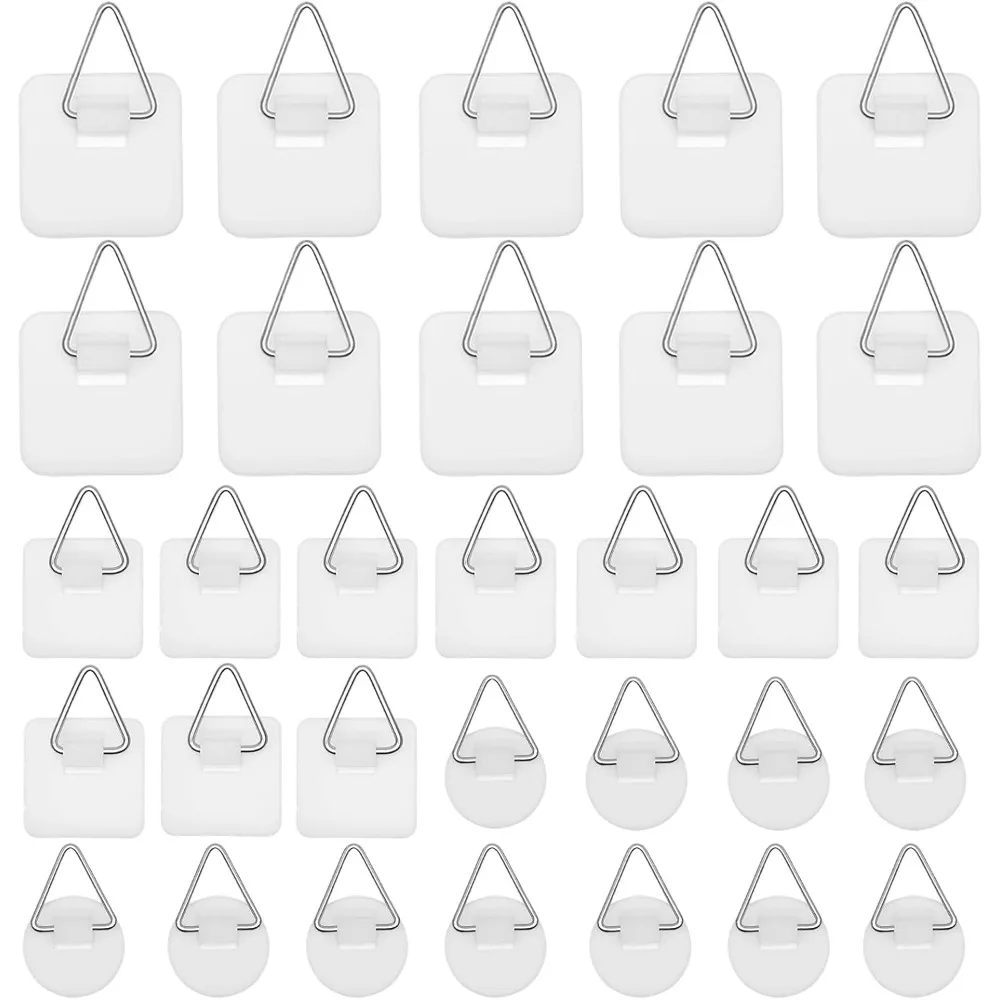 30 настенных клейких крючков невидимые клейкие крючки для досок