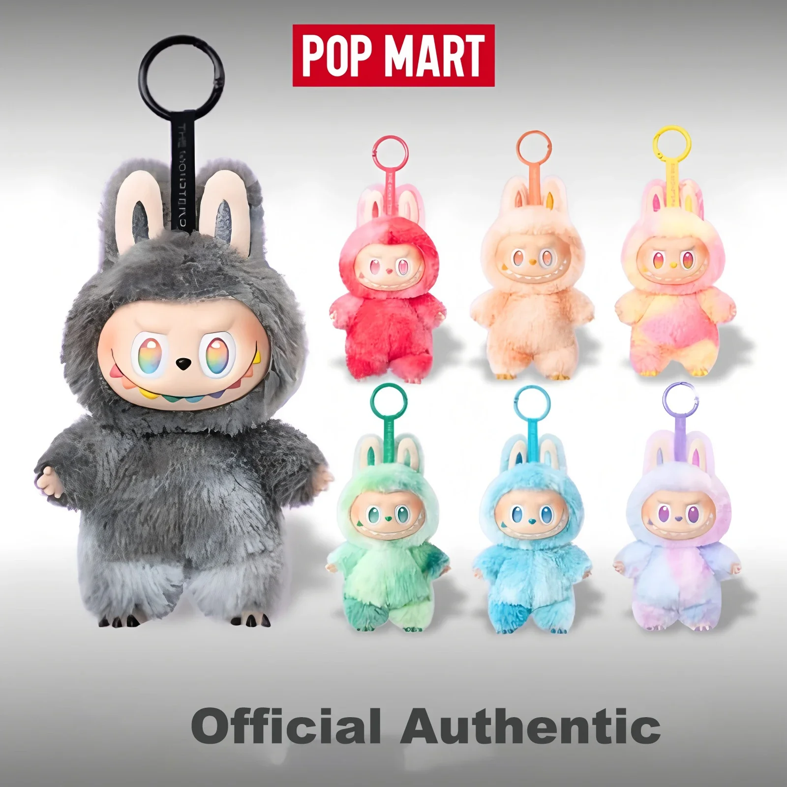 Фото LABUBU 3.0 — большая в энергию плюшевая виниловая глухая коробка POP MART (нежный подарочный орнамент для куклы) №2