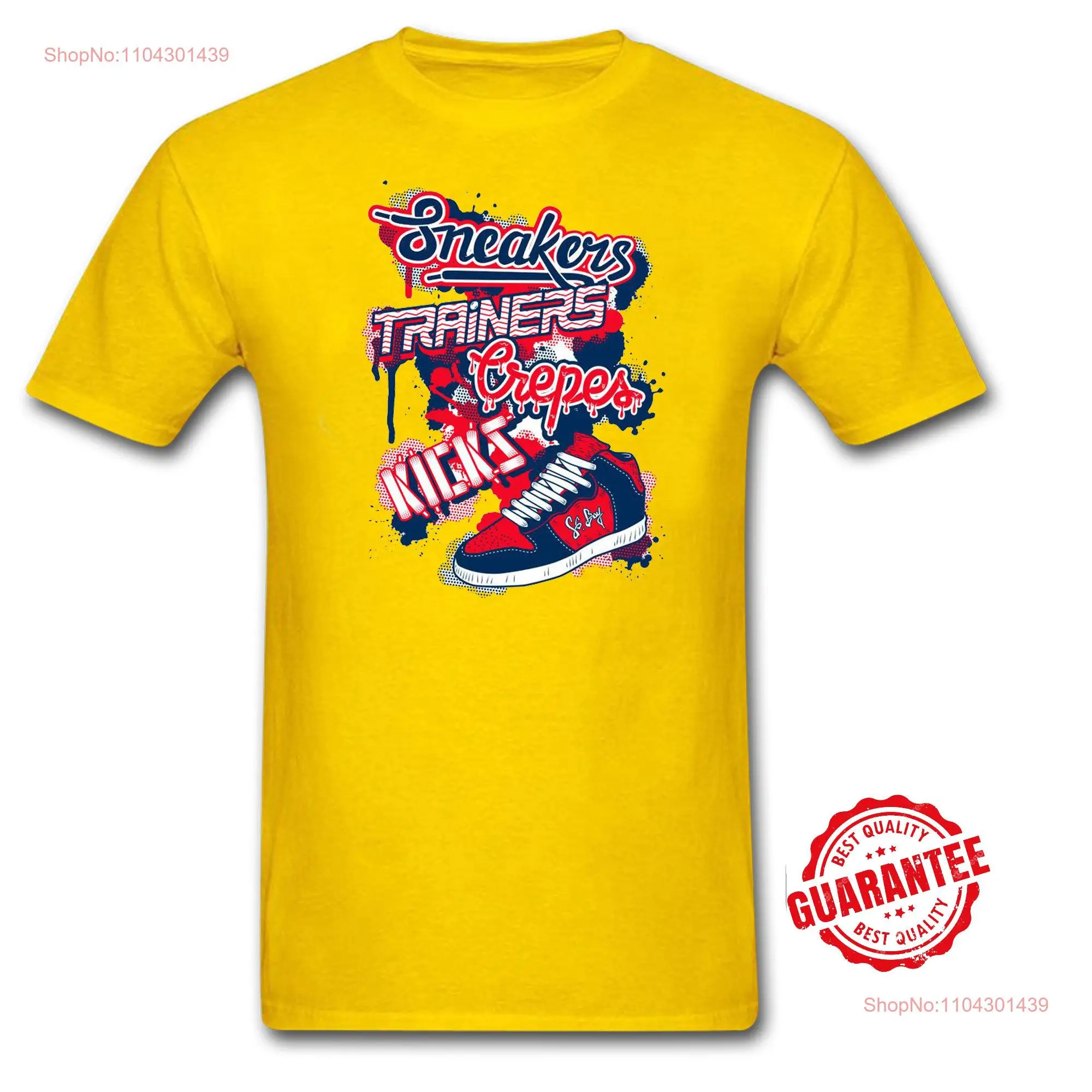 красивые кроссовки футболка в уличном стиле с длинными или короткими рукавами