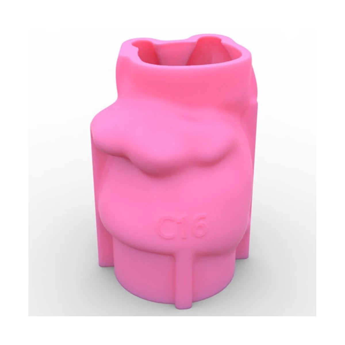 Силиконовая форма 3D милая девушка цветочный горшок для рукоделия искусственная