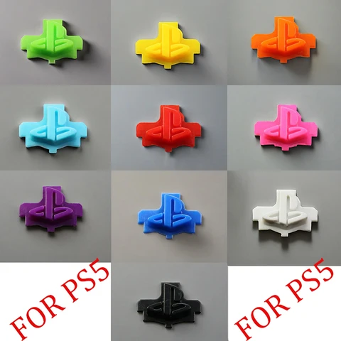 1 шт. для PS5, контроллер геймпада, логотип/кнопка «Домой», возврат, задний переключатель питания, цвет ключа, ремонт, запасные части