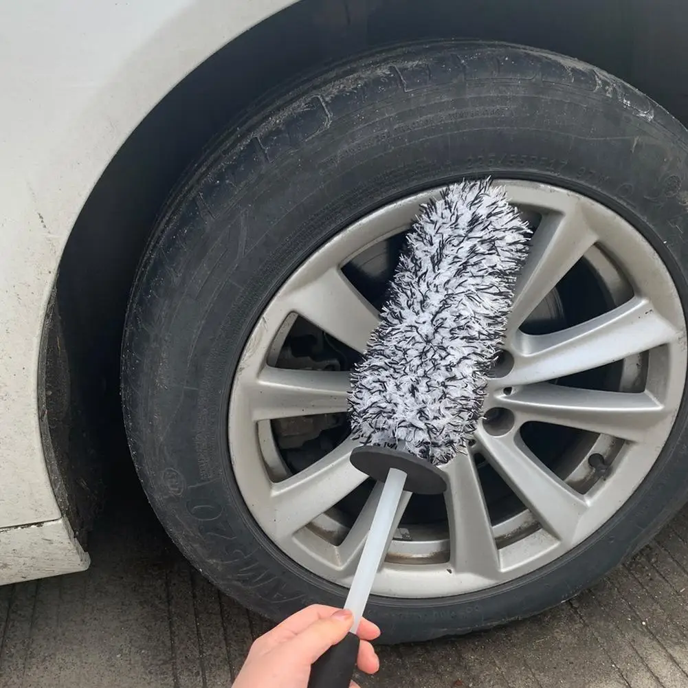 

Durable Car Wash Brush Microfiber 490mm*80mm Auto Accessories Cleaning Rims