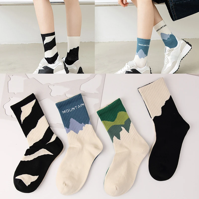 

Уличные модные трендовые парные носки унисекс без косточек из чесаного хлопка короткие носки AB спортивные в Корейском стиле Харадзюку в японском стиле