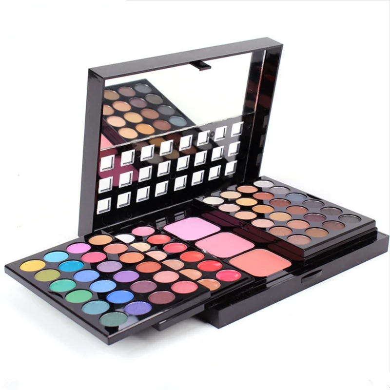 

Wholesale 78 Color Professional Makeup Set Cosmetic Matte Shimmer Eyeshadow Palette Lip Easy Makeup Set Makeup Palette Set