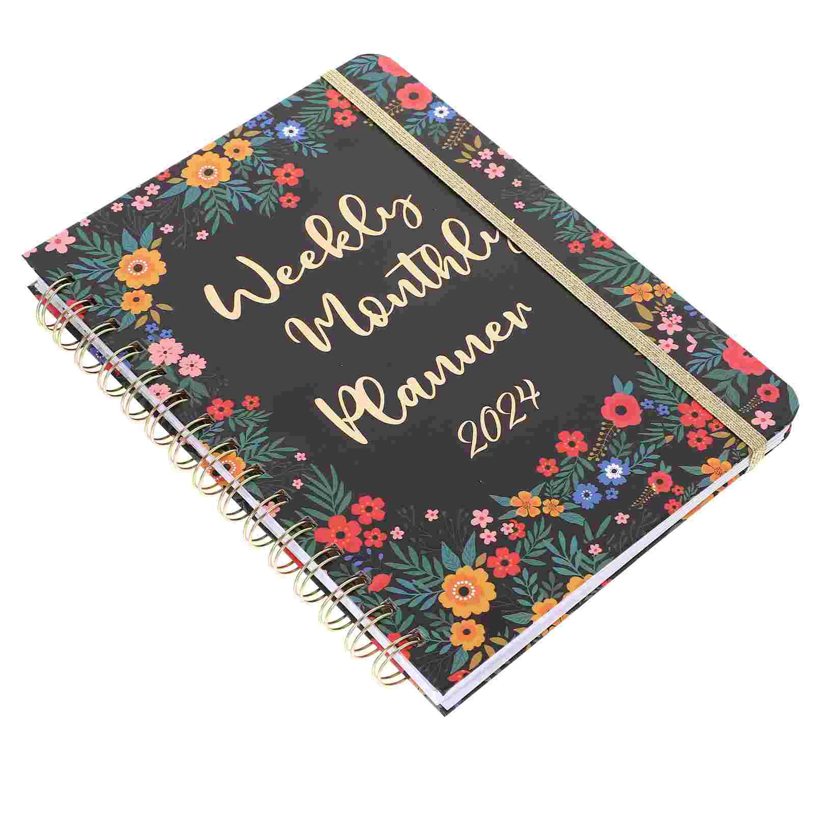 

Planner Notebook Daily Note Book Academic Planner Writing Notebook Notepad for Planning English Spiral Notepad Planning Notepad