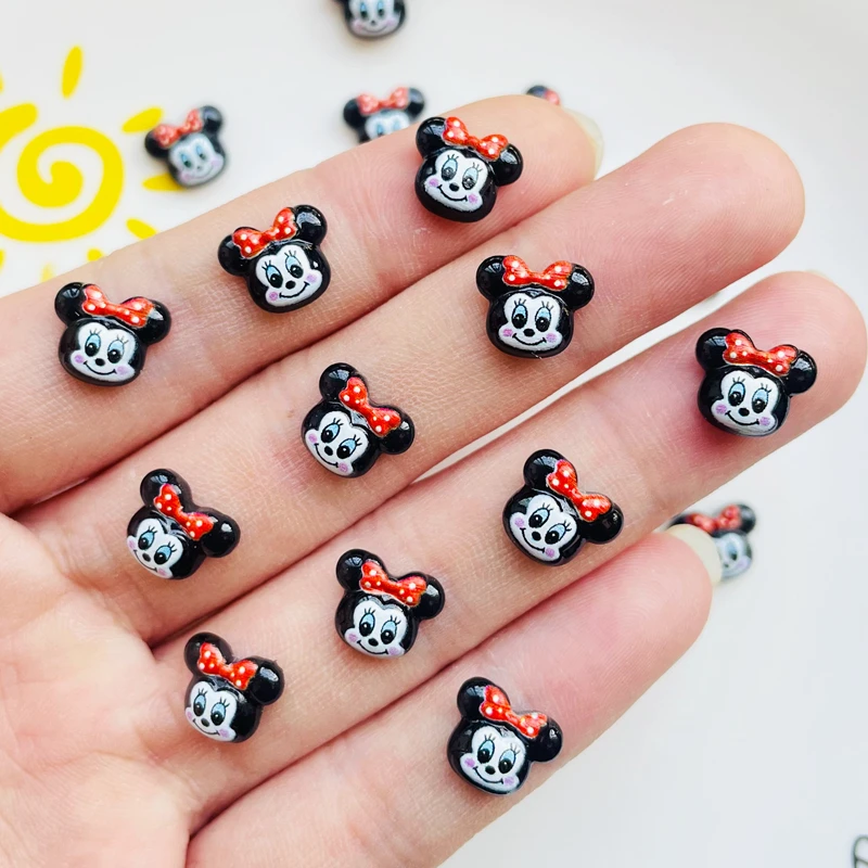 

30 шт., мини-кабошон для украшения маникюра