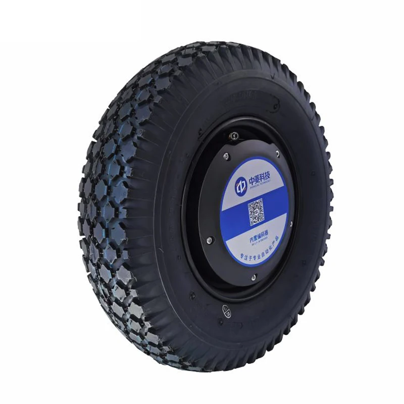 Двигатель колеса ZLTECH для сельскохозяйственного робота, 16 дюймов, 48 В, 800 Вт, 150 об/мин, 300 кг