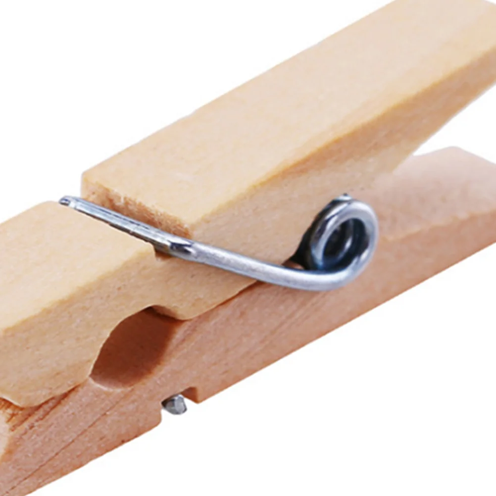 30 шт. деревянные зажимы для фотоколлажа прищепки сообщений мини-прищепки бамбук