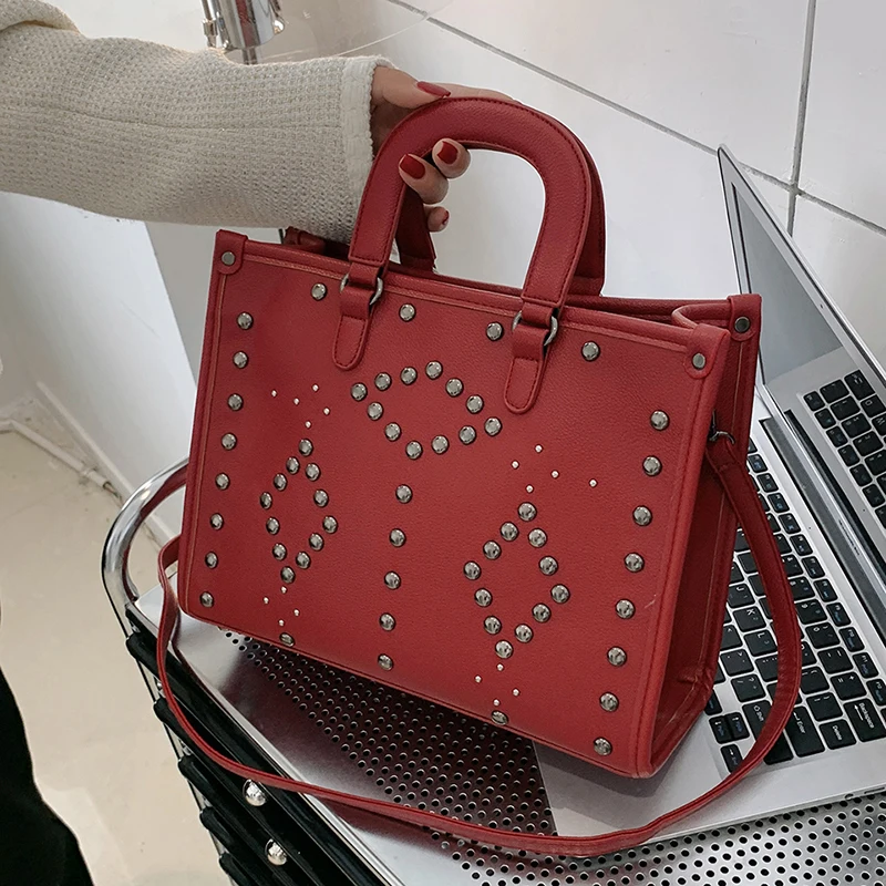 

Модная женская сумка-тоут 2023, Новая женская кожаная сумка через плечо, осенне-зимние Сумки из искусственной кожи для женщин, высококаче