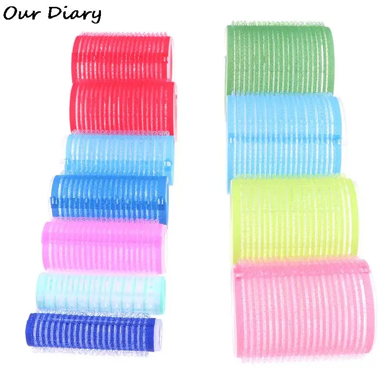 

6 шт., магические самоклеящиеся ролики для укладки волос