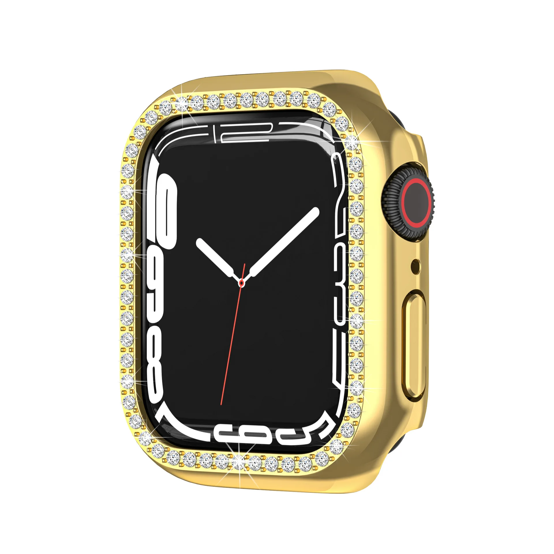 20pcs Diamond Cover Case For Apple watch Ultra 49mm 45mm 41mm 44mm 40mm 42mm Full bumper Protector iWatch series 3 4 5 6 SE 7 8