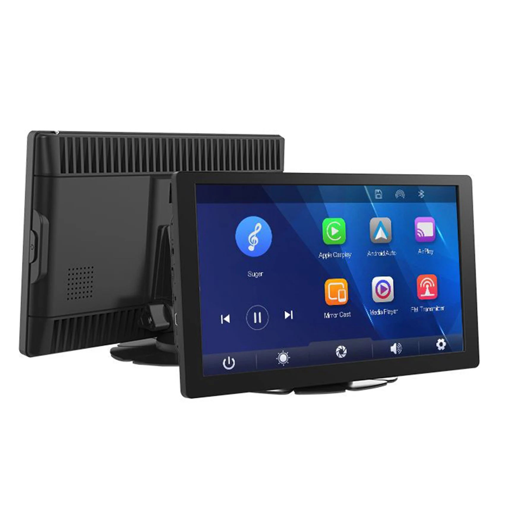 

9 дюймовый сенсорный экран Carplay беспроводной CarPlay Android Авто Авторадио WIFI Bluetooth видео мультимедийный плеер