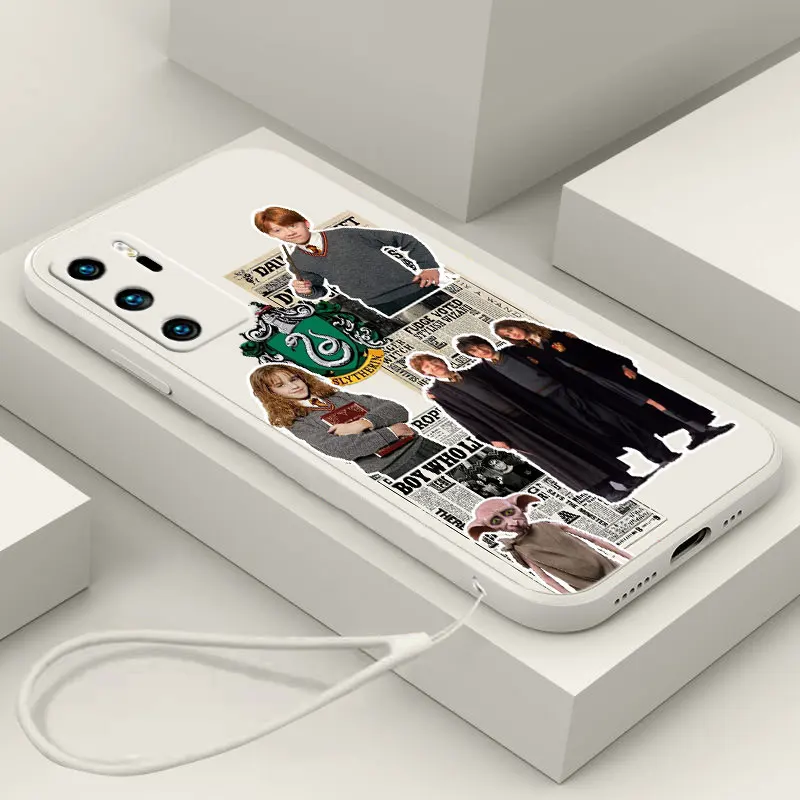 

Cartoon P-Potters Design-Harries Phone Case For OPPO Find X5 X3 X2 Lite Pro Neo A96 A94 A93 A77 A76 A74 A73 Liquid Rope Cover