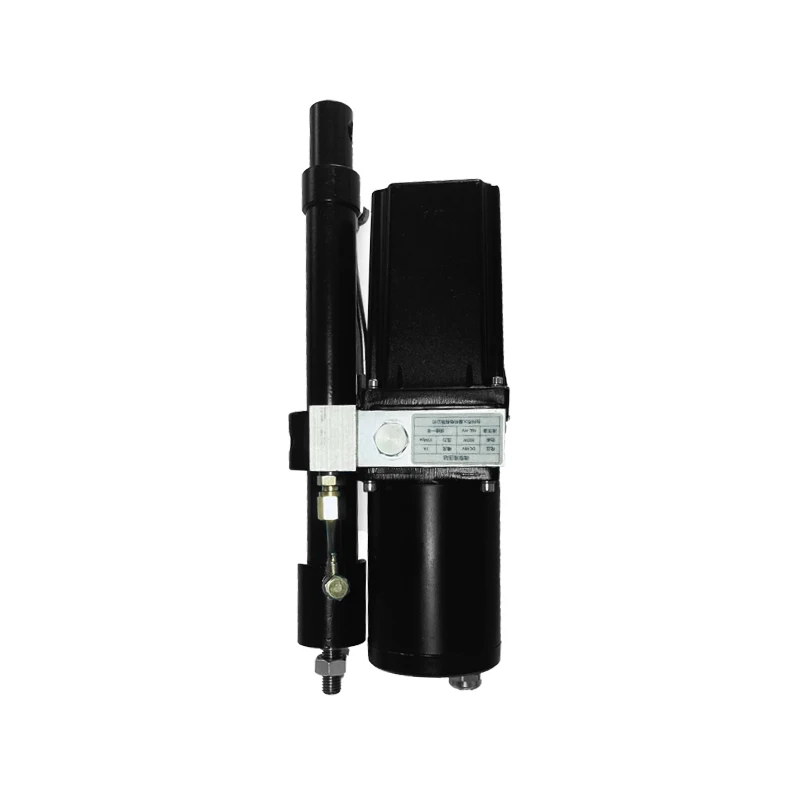 

New 0.4T overload 12V/24V DC 200mm stroke 26-30mm/s speed electro hydraulic linear actuator for Electric vehicle lift