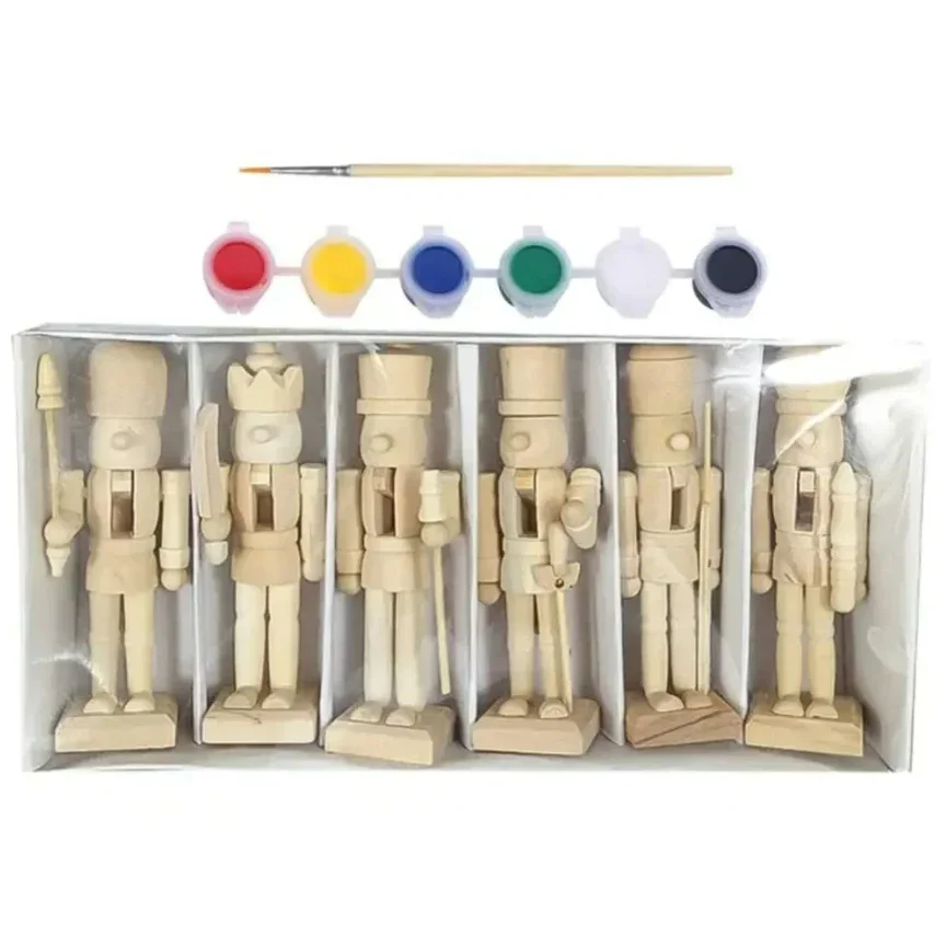 

Деревянные фигурки Щелкунчиков 6 шт.